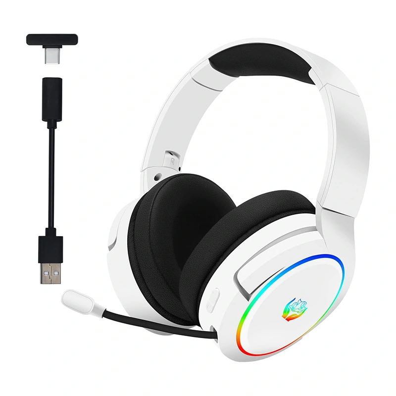 2.4GHz 무선 게임 헤드셋 Bluetooth 2.4G Type-C