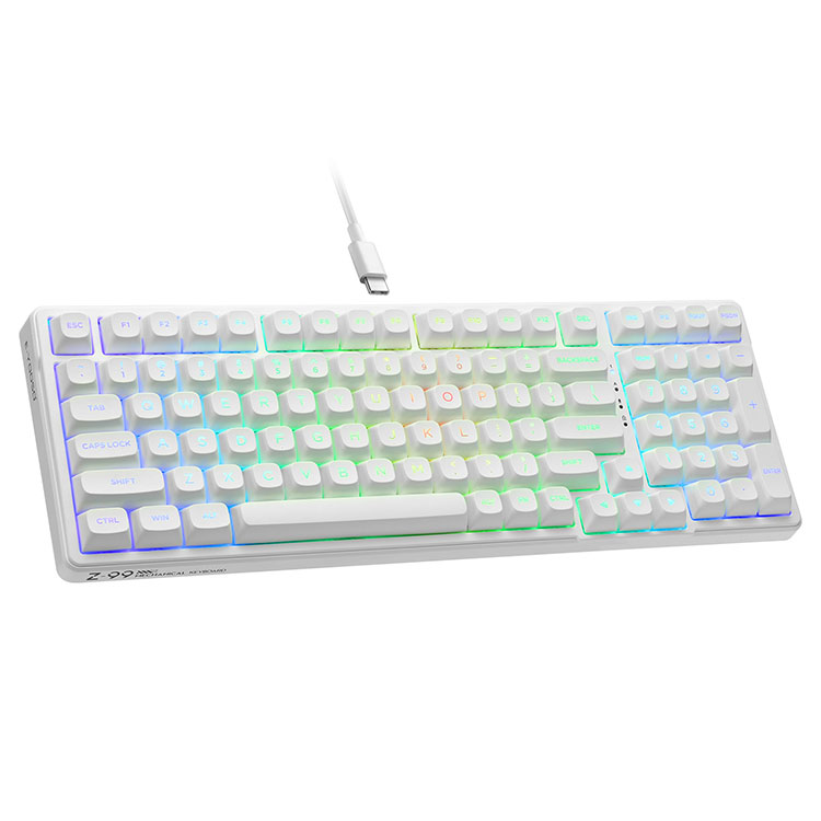 99 키 기계식 키보드의 최신 트렌드 : E-Yooso Creamy Mechanical Keyboard가 리드