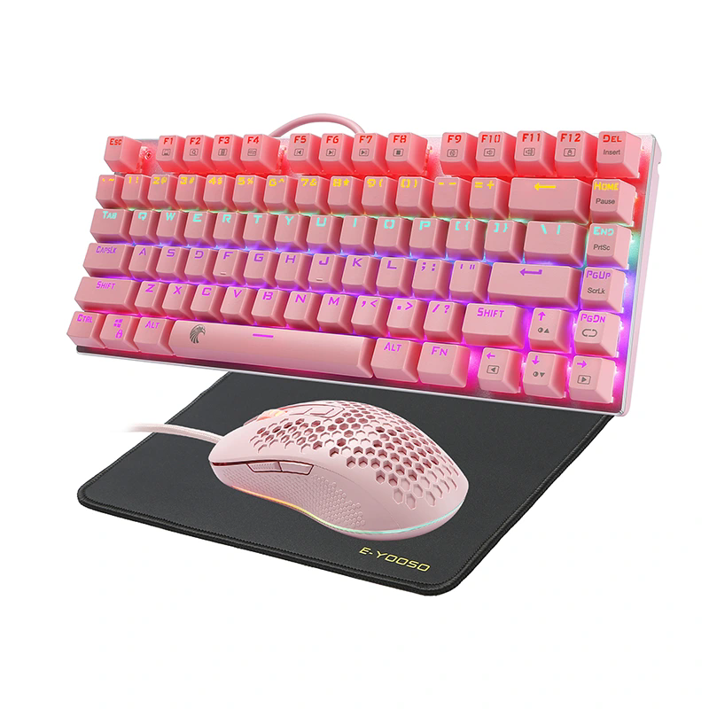 Huo Ji 무선 게임 기계 키보드 : Ultimate 81 Key Gaming Companion