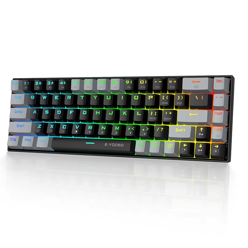 68키 RGB 유선 기계식 게이밍 키보드