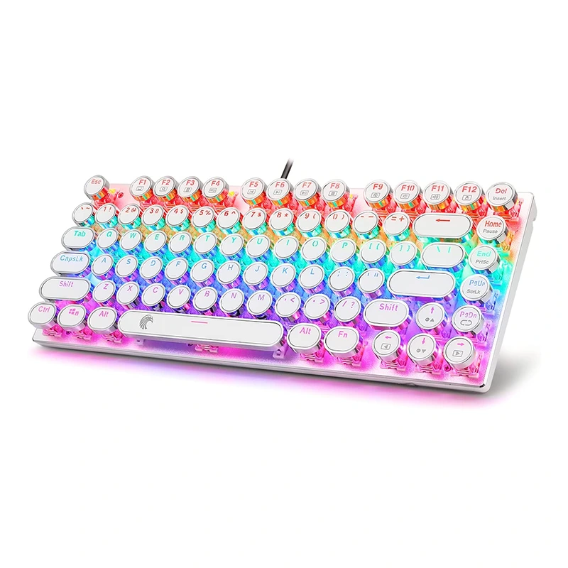 81Keys 타자기 기계식 키보드 레인보우